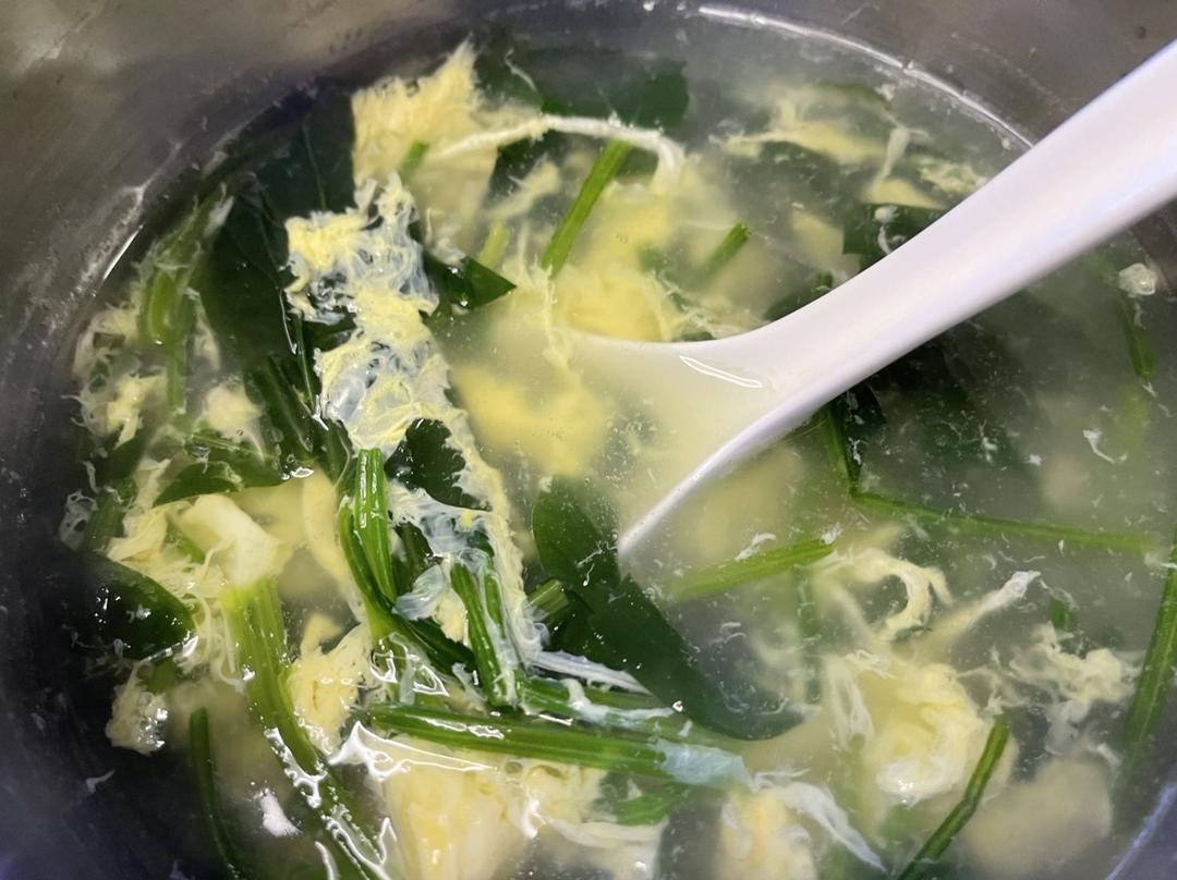 菠菜鸡蛋汤