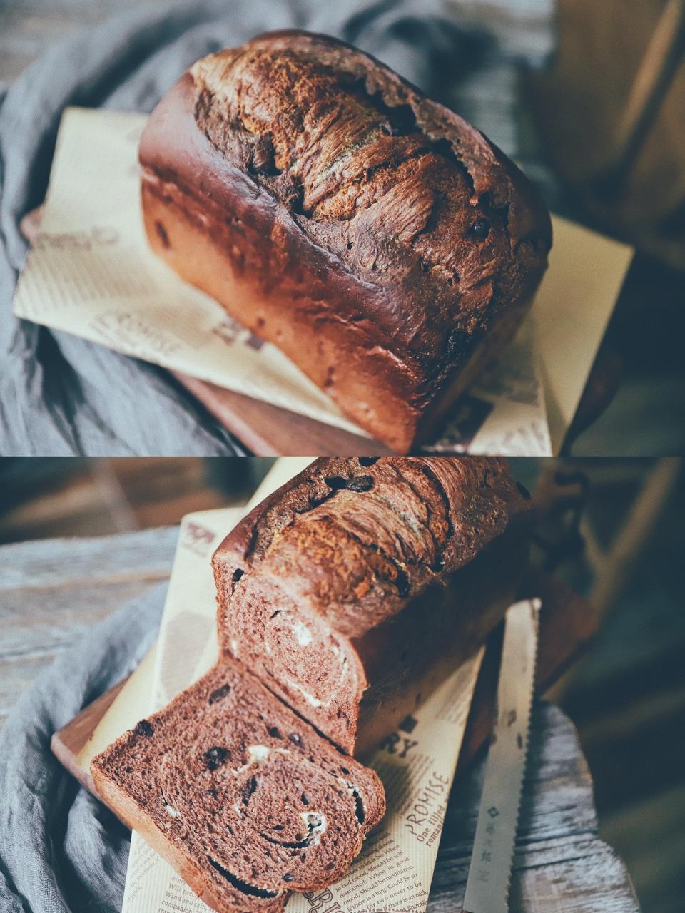 巧克力奶酪吐司的做法