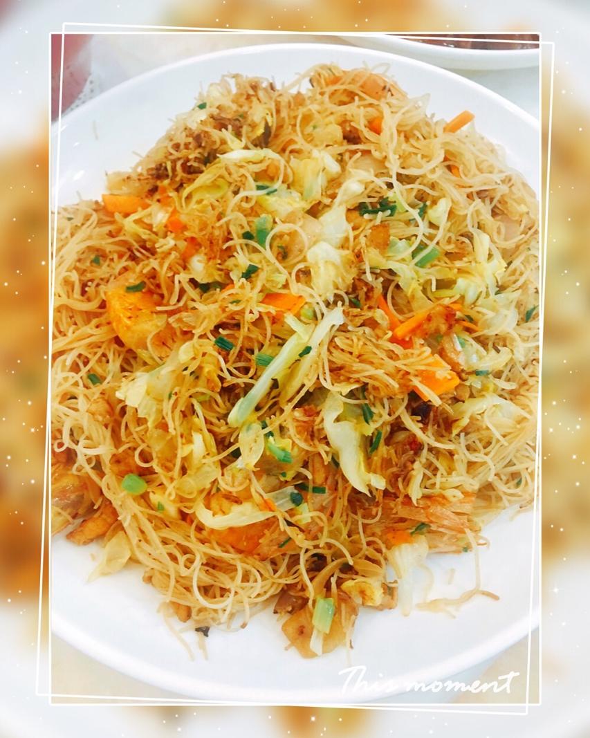 微笑在我心中做的温州炒米粉