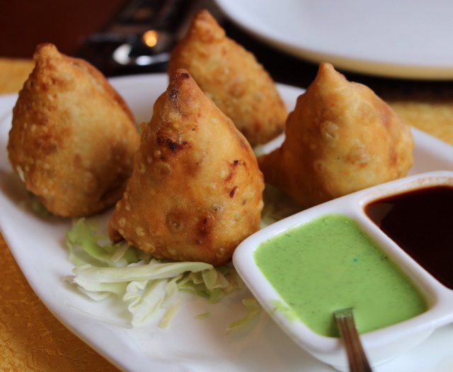 印度传统三角炸饺 Samosas