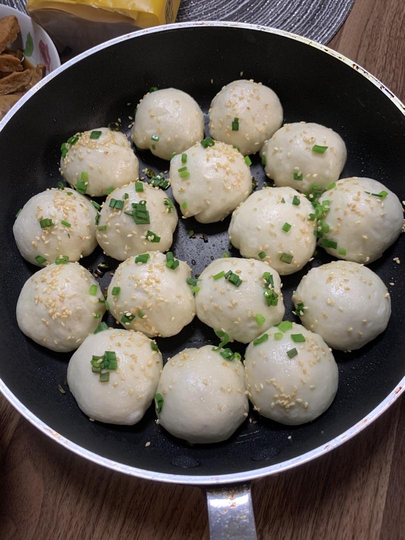 小时候的生煎包