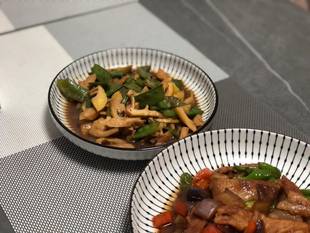 下饭神器 扁豆炒肉