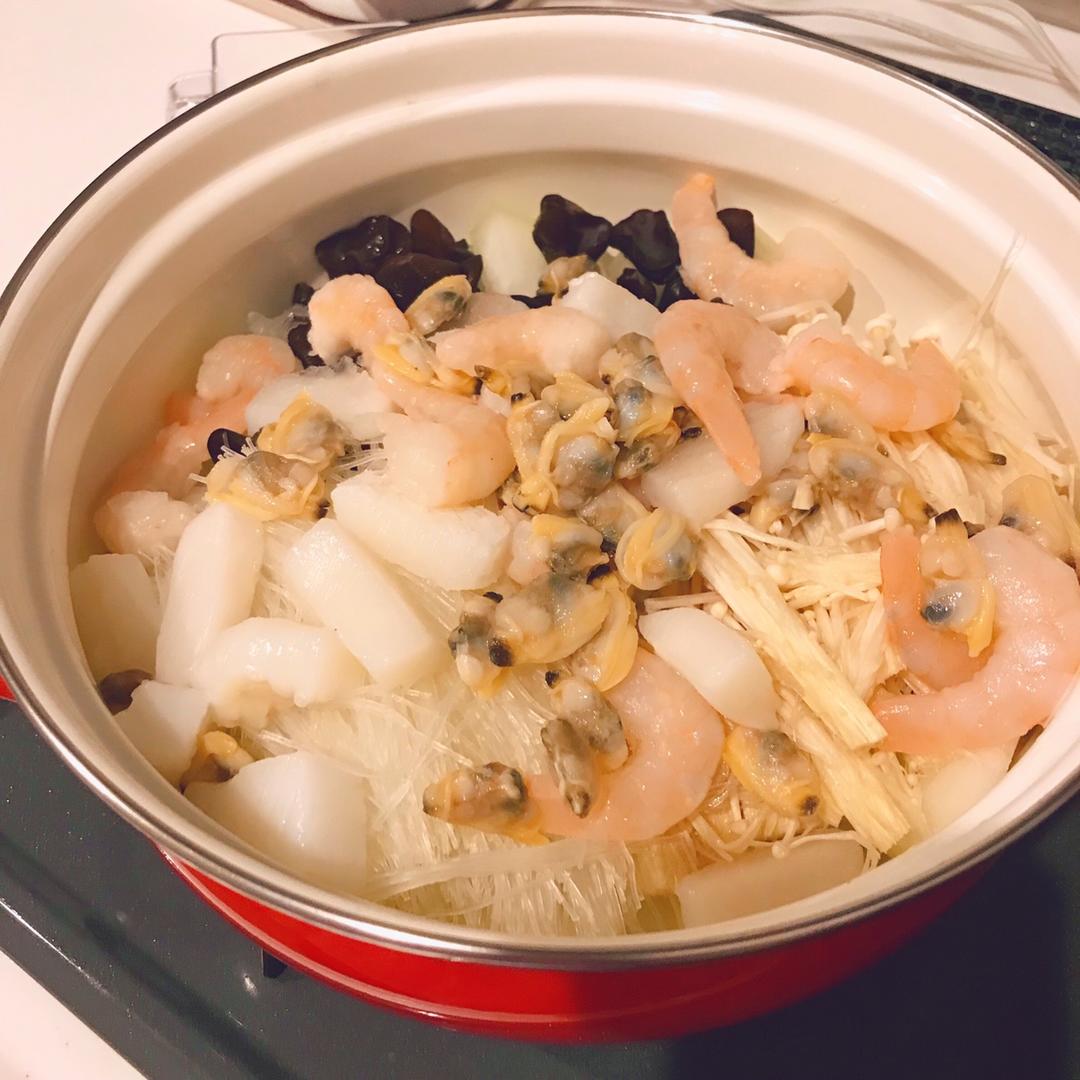 蒜香海鲜锅「真心鲜」