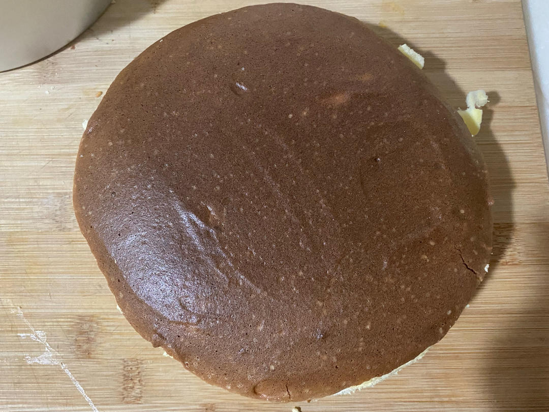 减脂期蛋糕—12寸量无油代糖古早味蛋糕