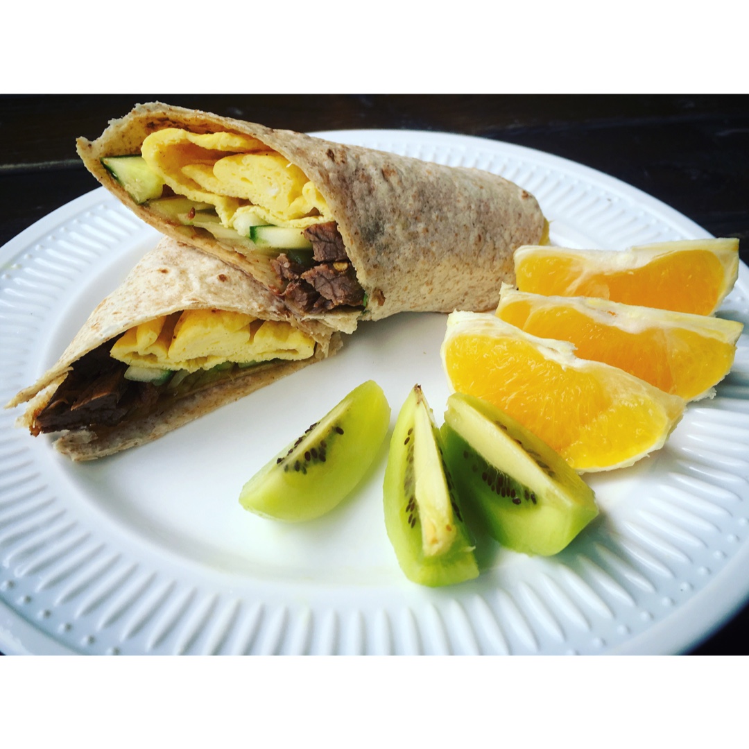 牛肉卷饼（自制卤牛肉）