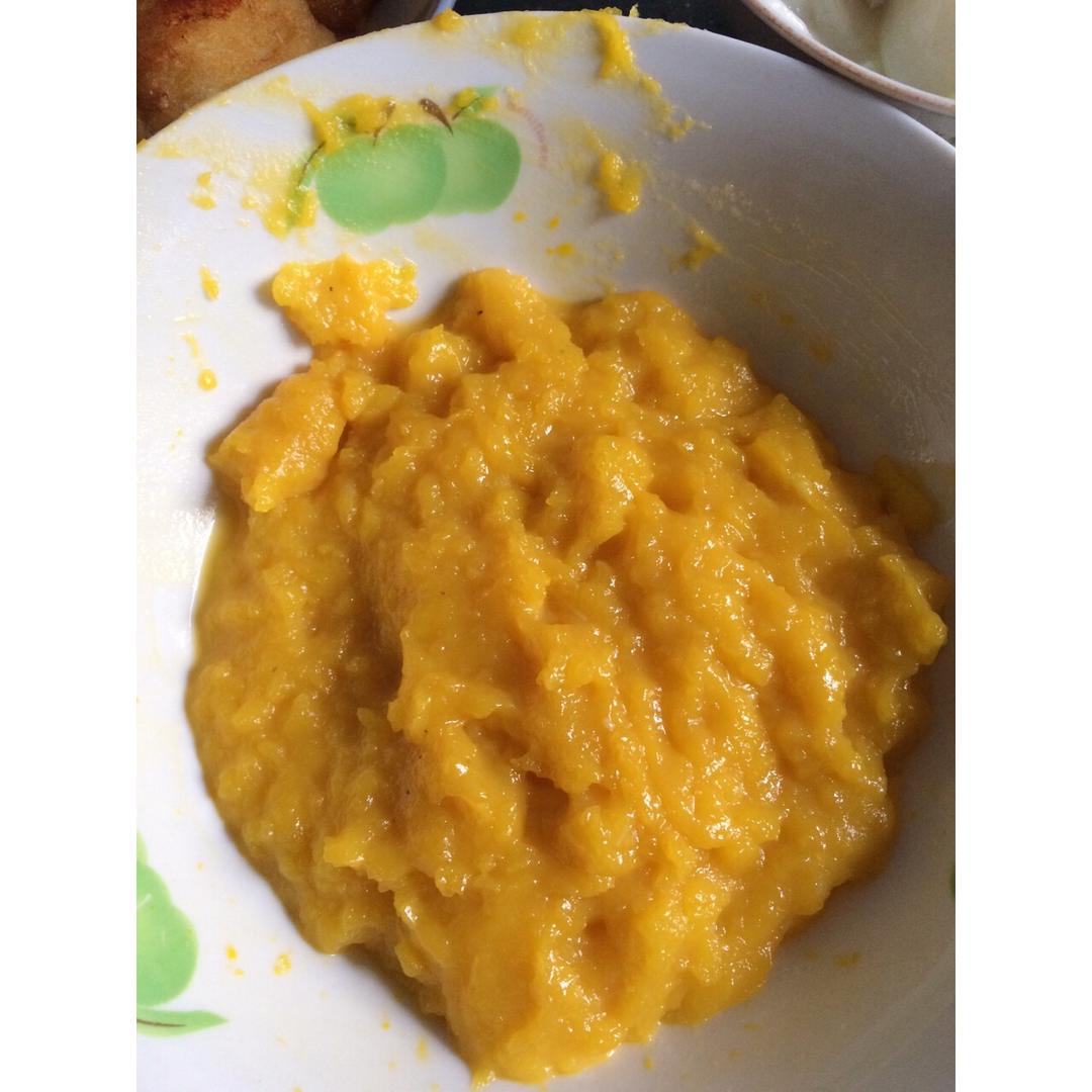 奶黄馅儿和奶黄包