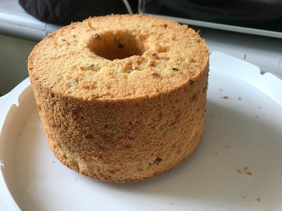 咸香戚风经典——黄金葱香肉松戚风