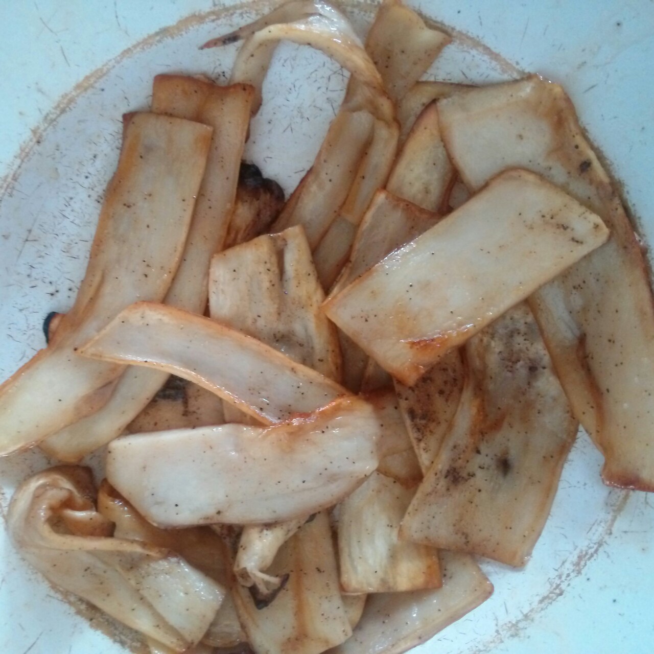 干煎杏鲍菇