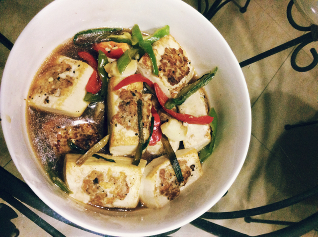 酿豆腐 豆腐箱 Tofu with Pork Mince Filling