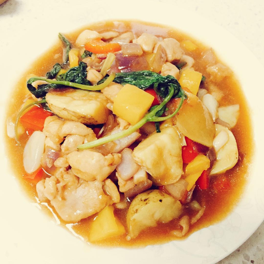 香茅土豆三杯鸡【食材包操作说明】