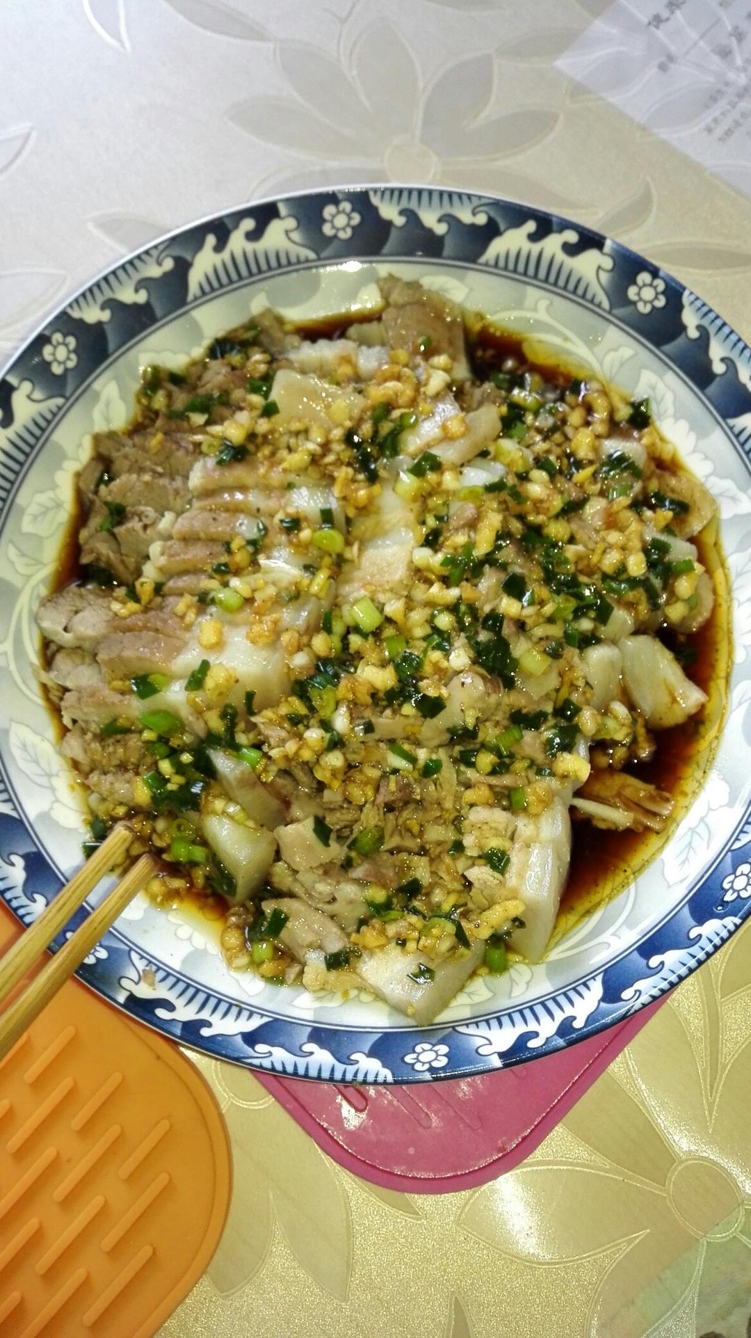 蒜泥白肉