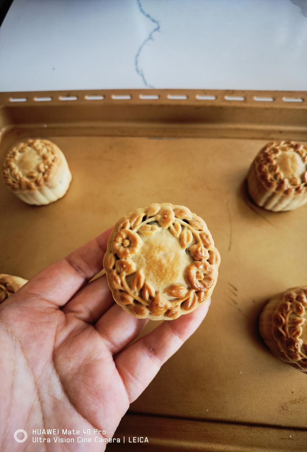 不用熬转化糖浆的广式月饼皮