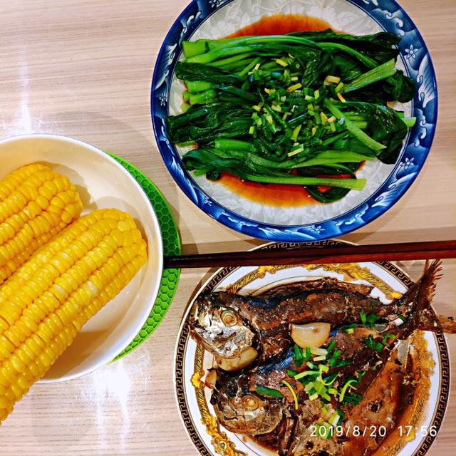 家常烧白鲳鱼