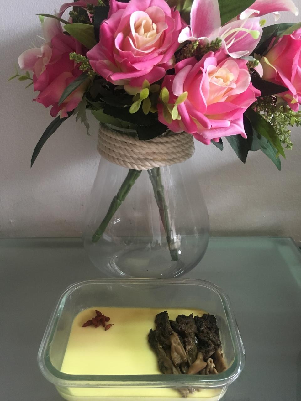 羊肚菌蒸蛋