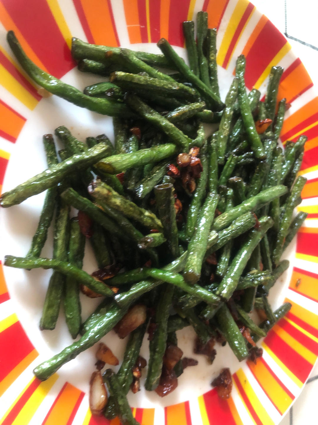 清炒豇豆角