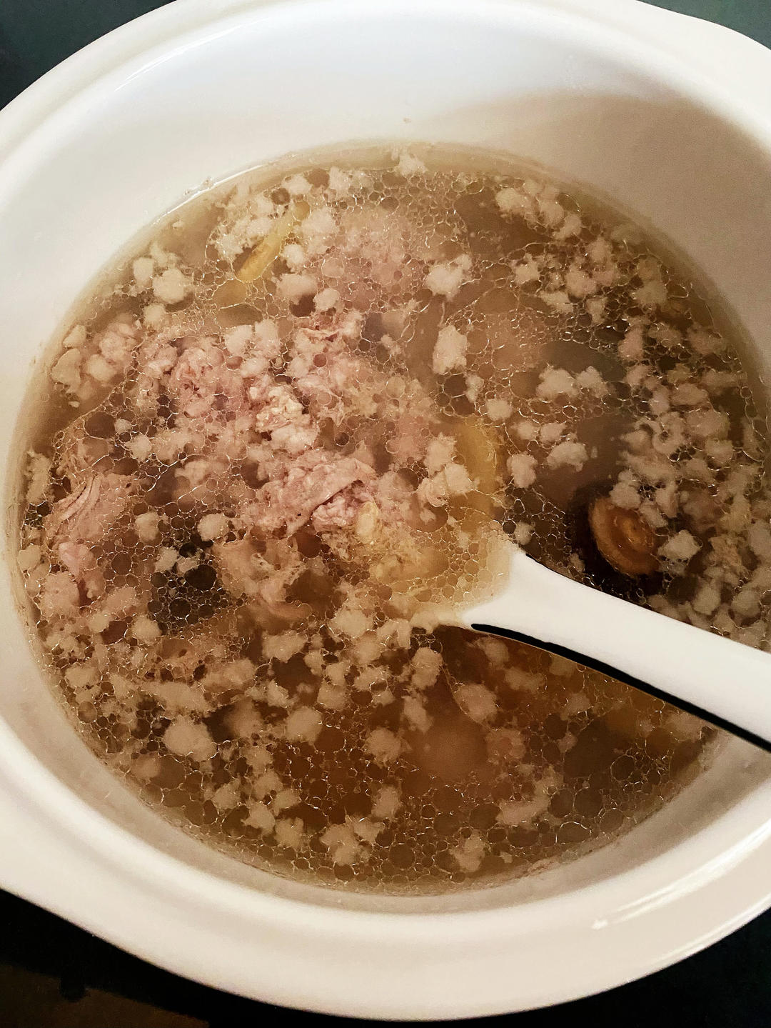 鸡蛋肉泥炖盅