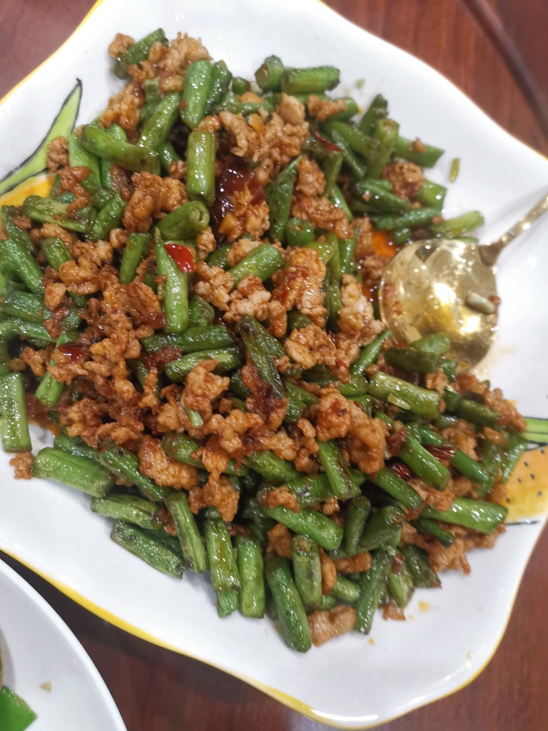 干煸豇豆（肉末版）