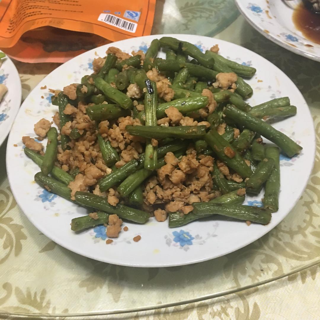 超级下饭的肉末四季豆