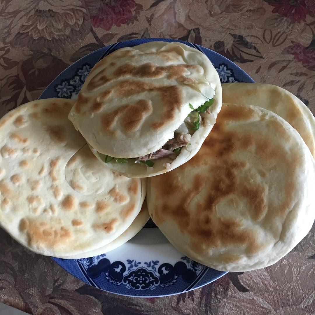 肉夹馍(白吉馍的制作)