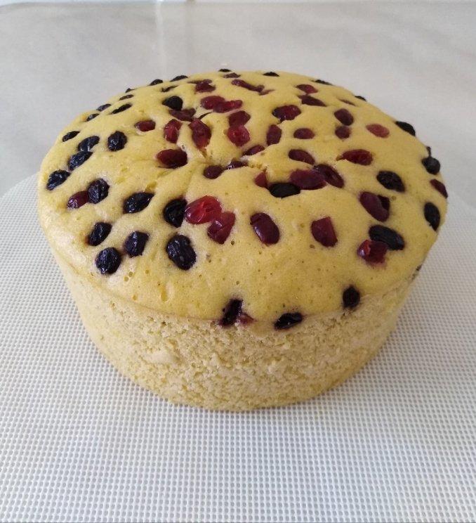 玉米面鸡蛋发糕（零失败）