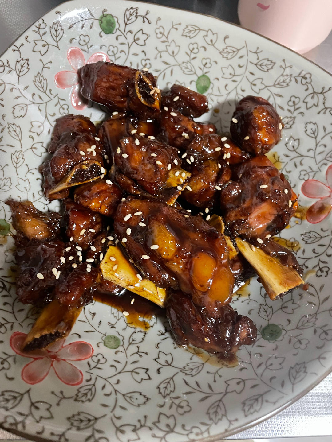 糖醋排骨/糖醋小排（不放油）（12345口诀做出正宗上海本帮）