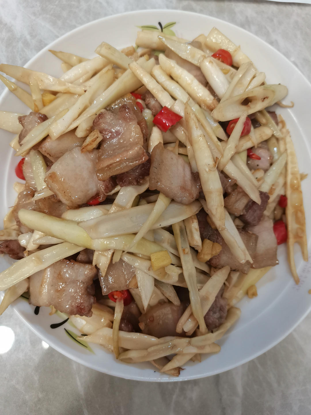 春天的味道—鲜竹笋炒肉