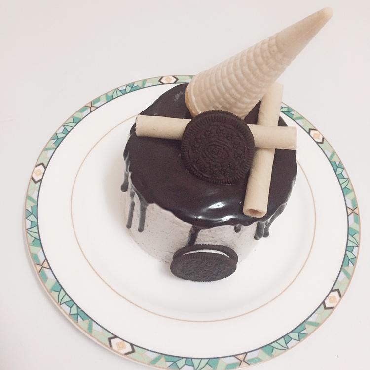 四寸抹面戚风蛋糕胚