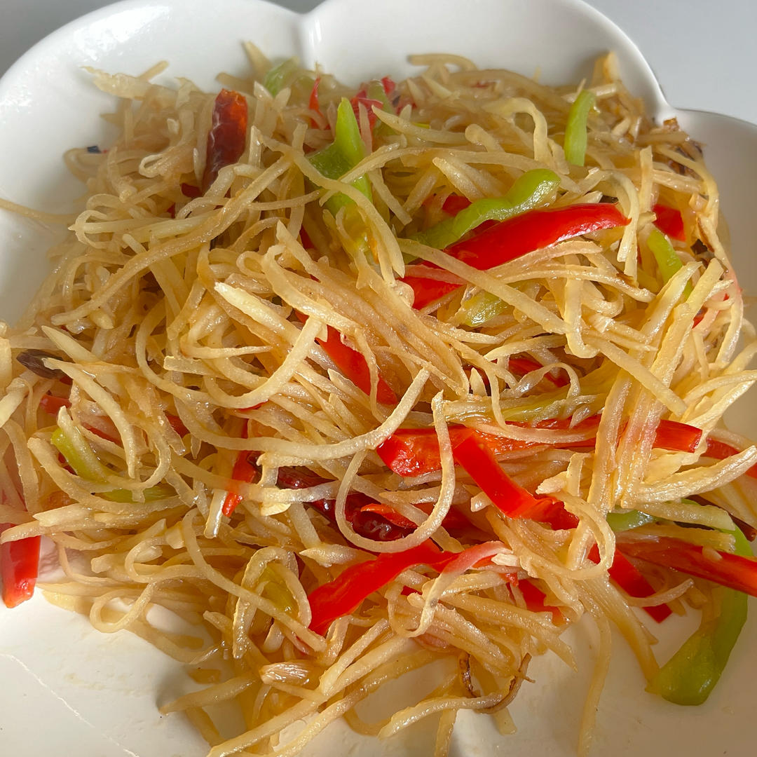超级无敌下饭菜～酸辣土豆丝