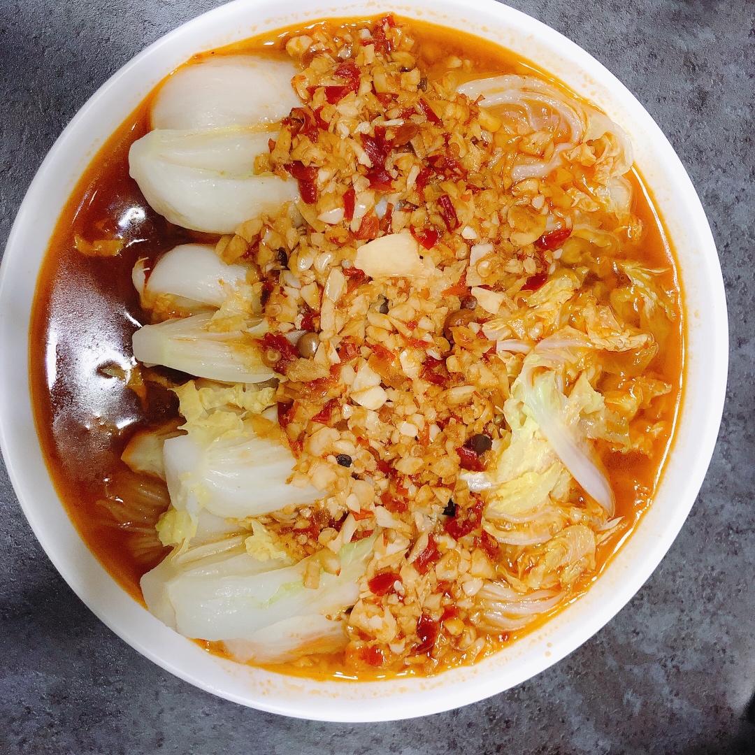 蒜蓉粉丝娃娃菜