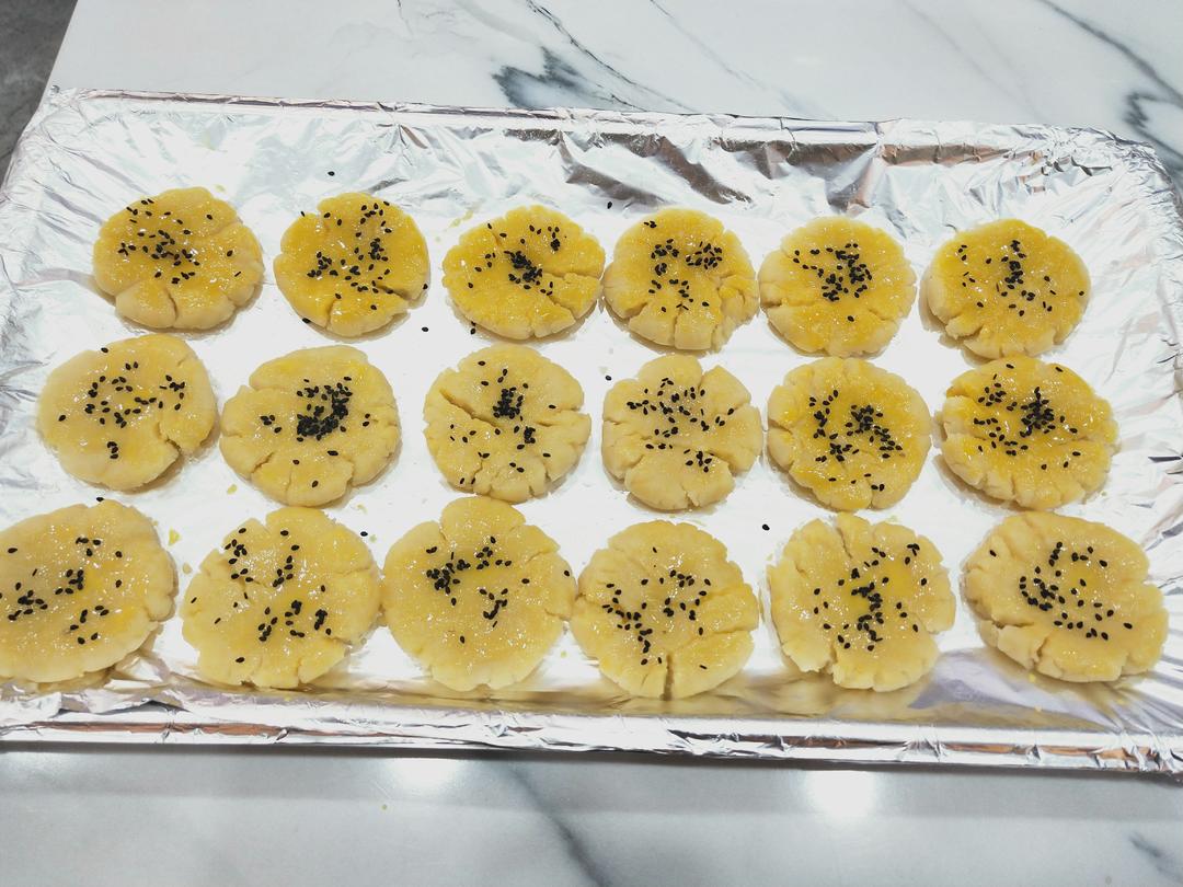 金帝集成灶美食推荐之烤桃酥的做法