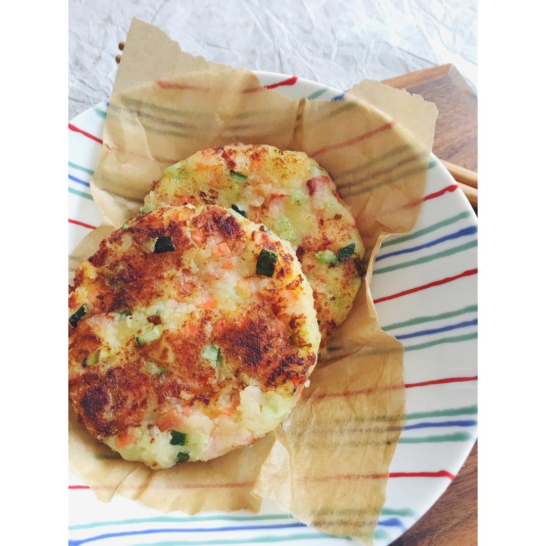 土豆火腿早餐饼