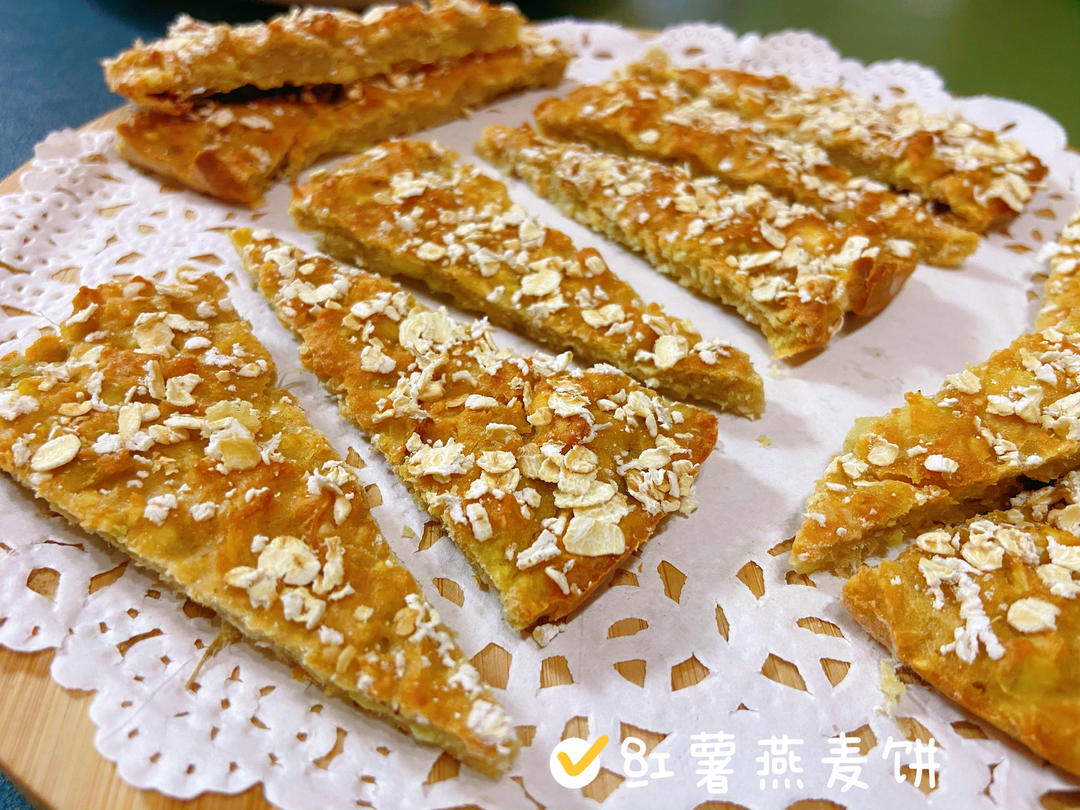 低卡奶香燕麦饼