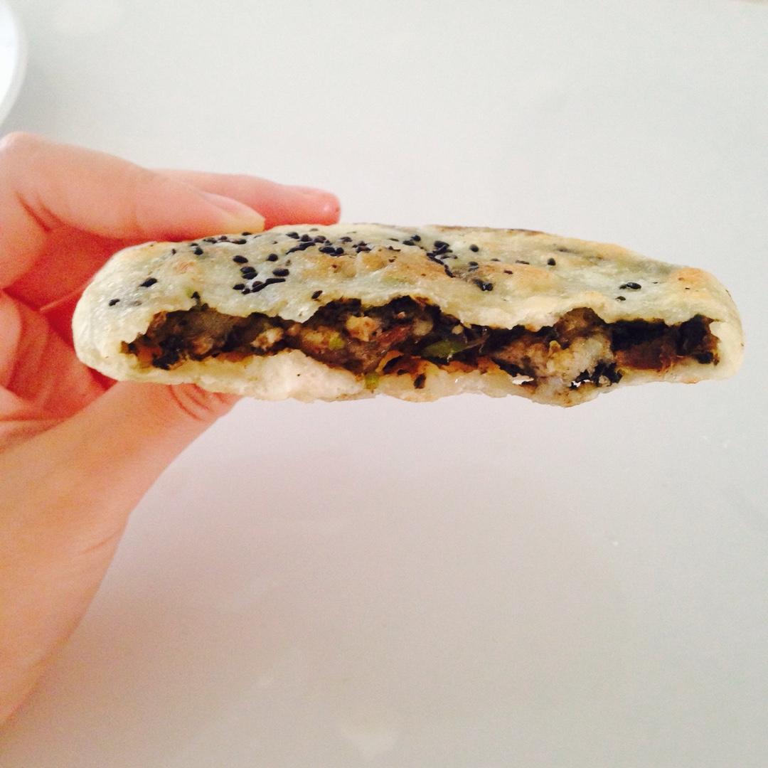 梅干菜猪肉烧饼