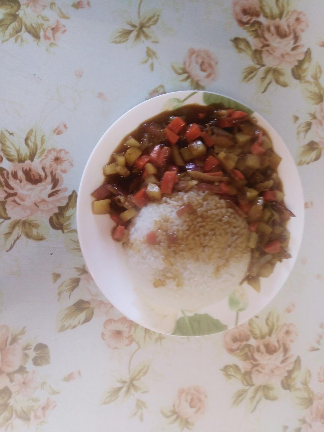 咖喱牛肉饭