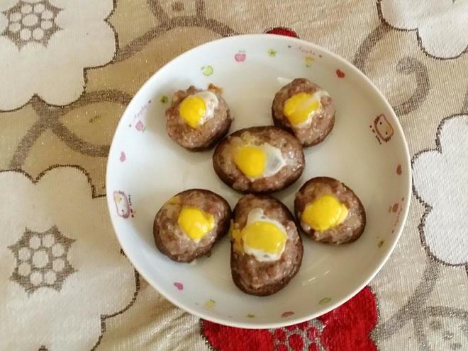 香菇肉末鹌鹑蛋的做法