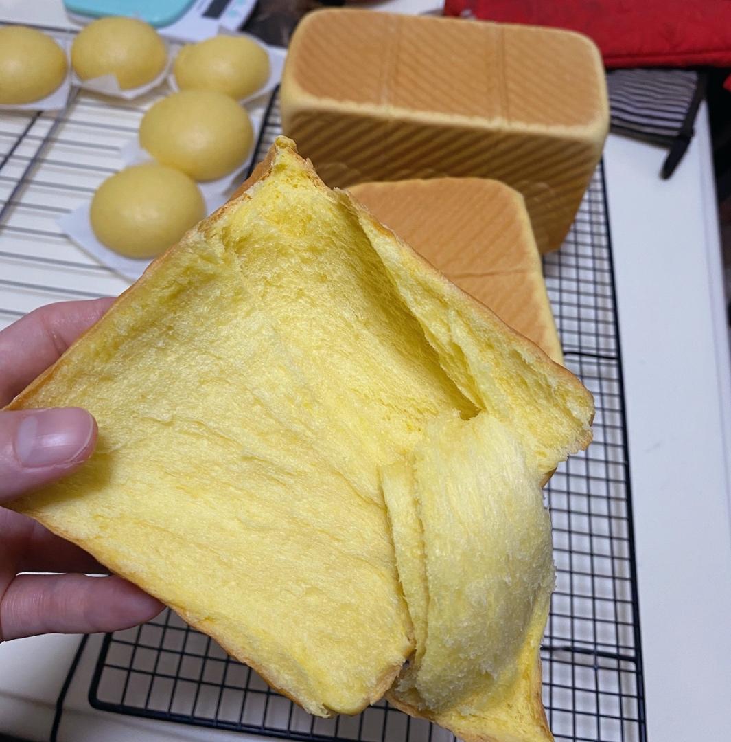 迷你小吐司，奶油南瓜吐司