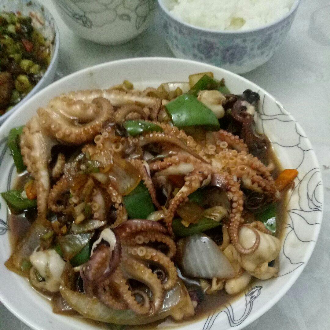 辛蒙做的红烧八爪鱼