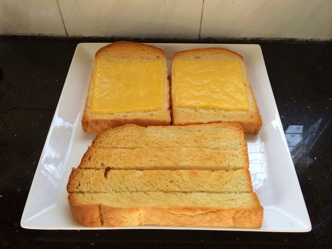 橄榄油芝士烤吐司的做法