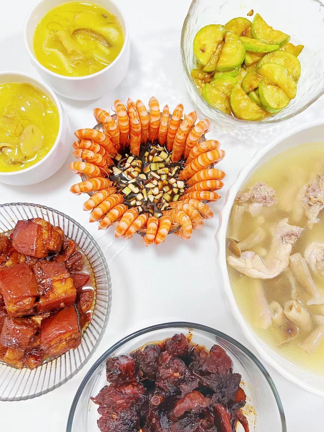 白灼斑节虾+灵魂蘸酱