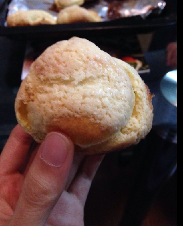十分美味的酥皮泡芙