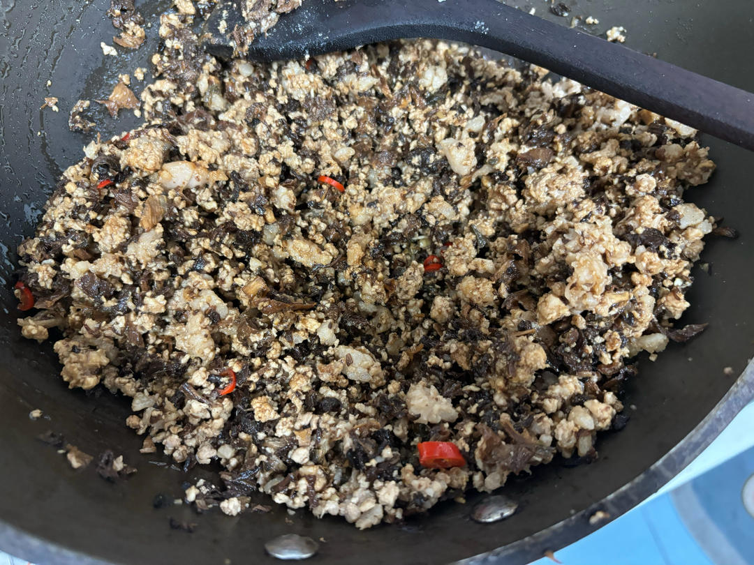 梅菜干肉包（味道绝了👍）