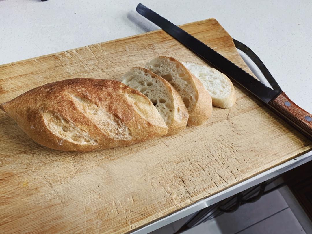 香脆健康的全麦法棍Whole Wheat Baguette
