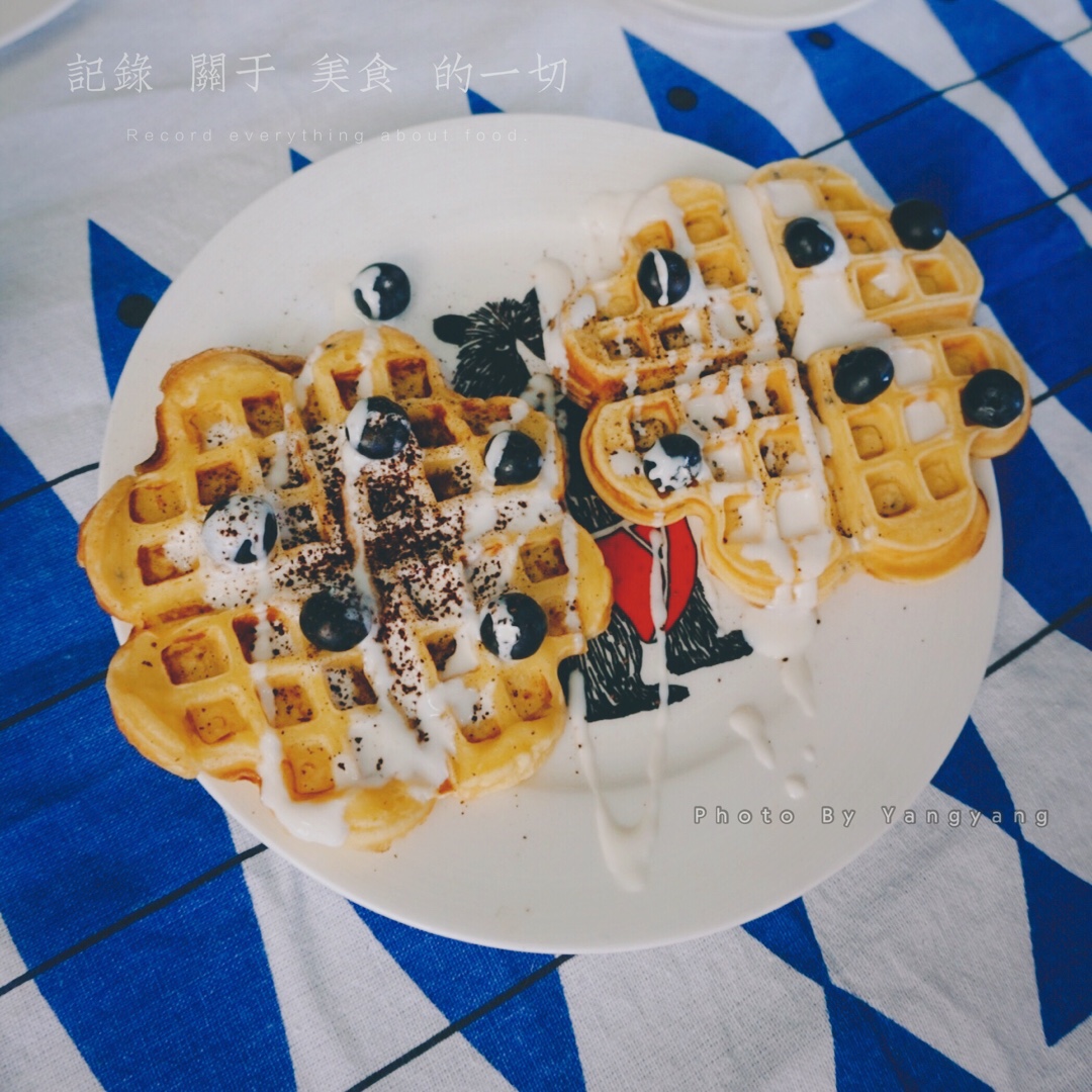华夫饼（烤箱版    无泡打粉）