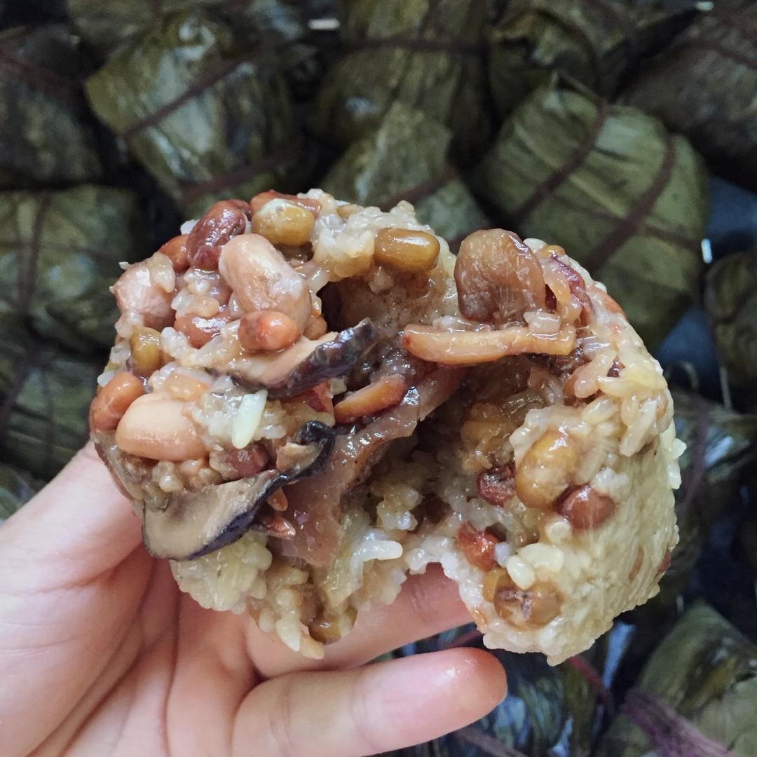 四角长粽子的包法（有视频）