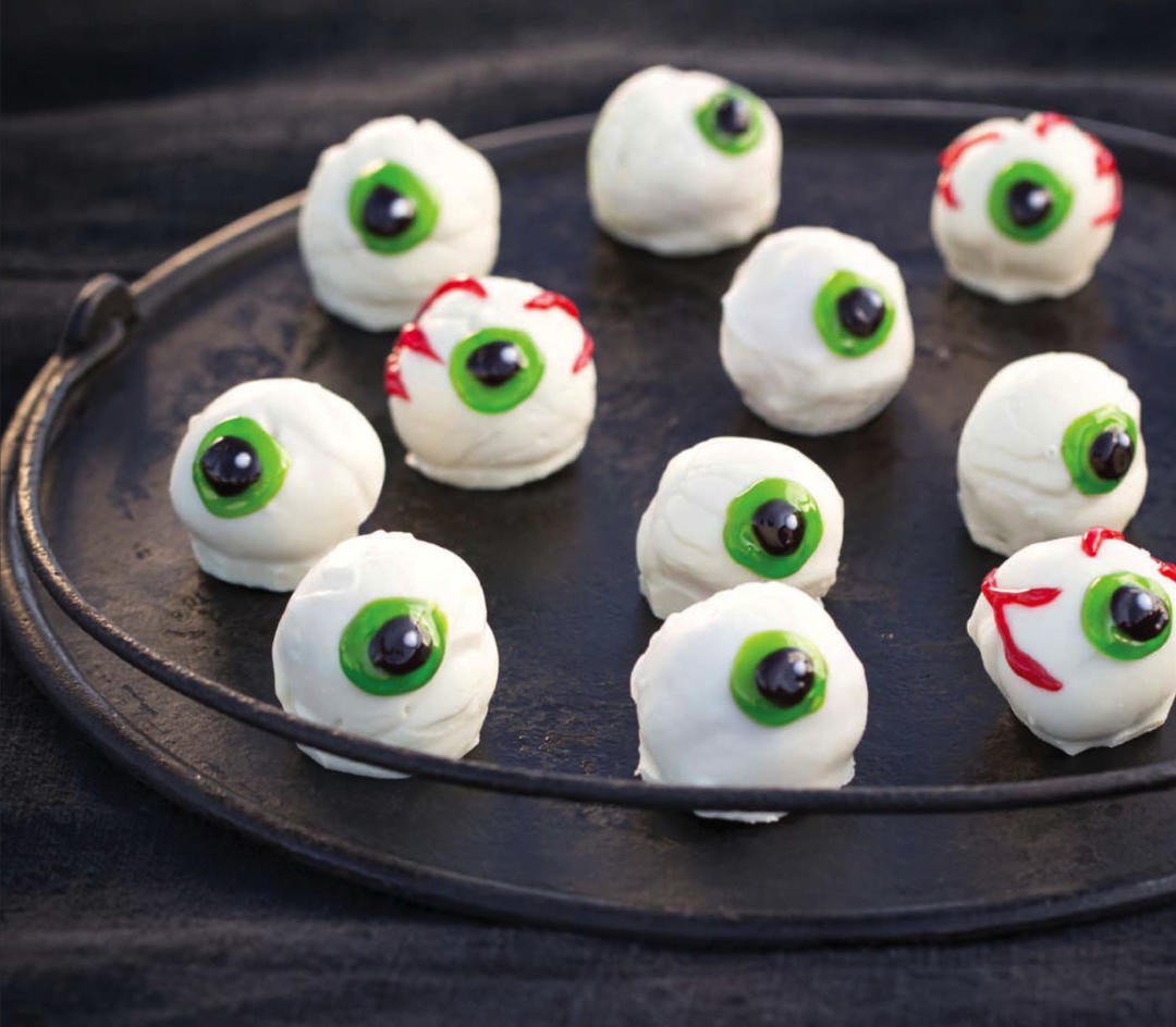眼球蛋糕的做法