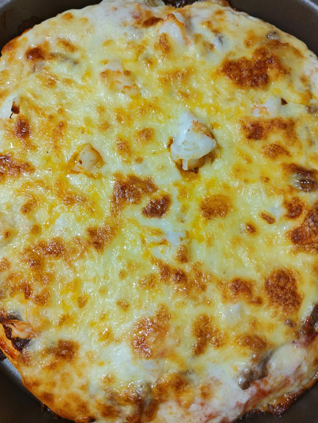 被惊艳到❗️一口爱上❗️超薄玛格丽特披萨🍕