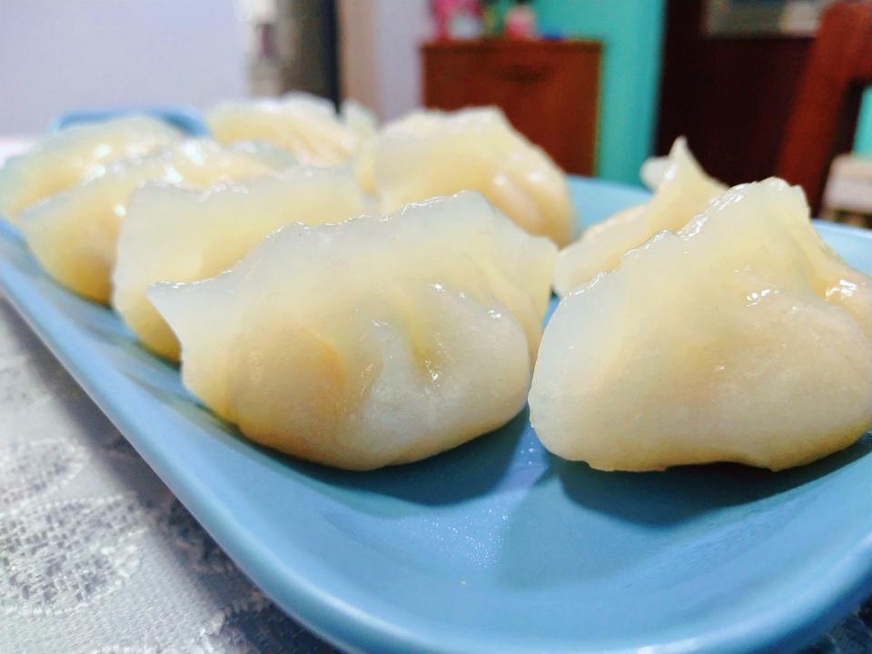 水晶虾饺的做法 步骤7