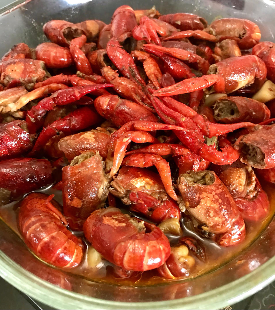 浮云95做的辣得跳辣卤小龙虾
