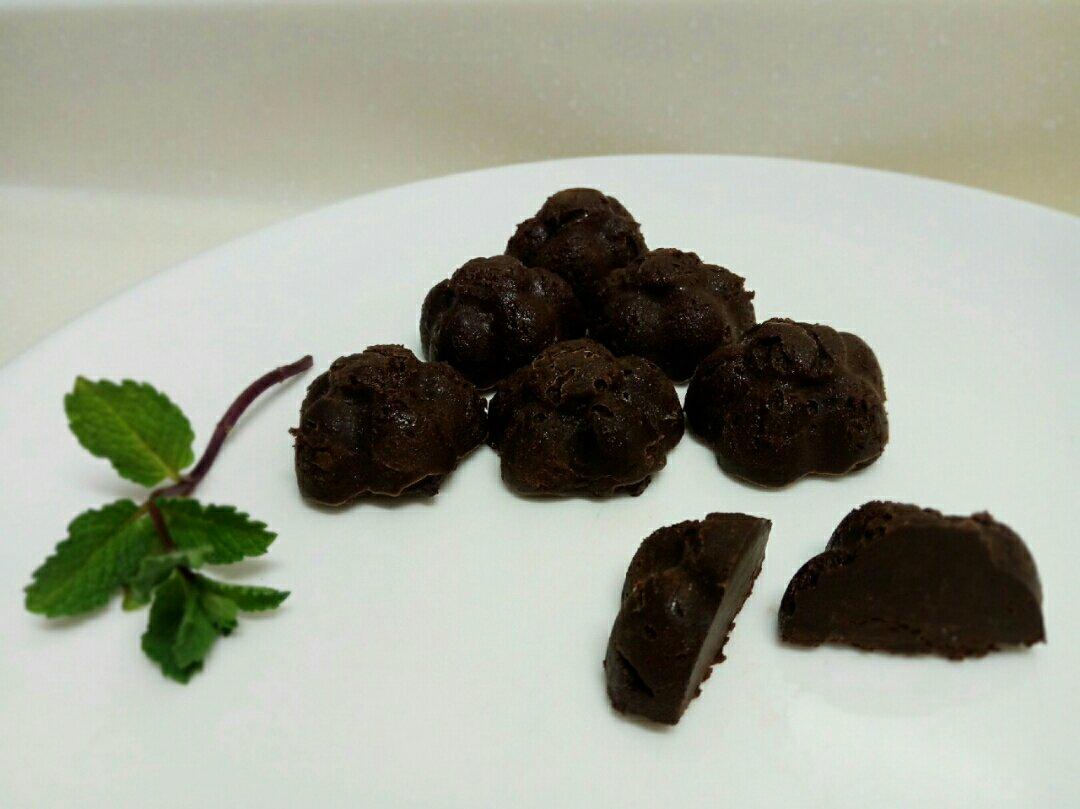 可可粉自制黑巧克力