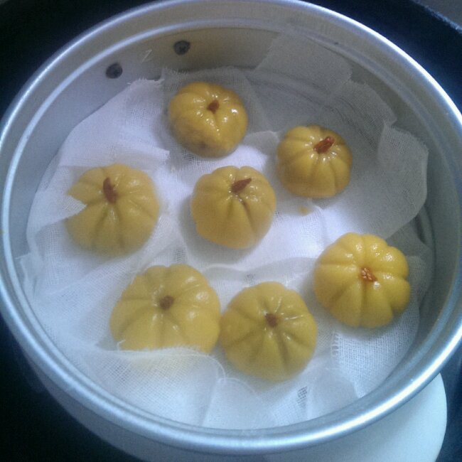 Q弹南瓜饼